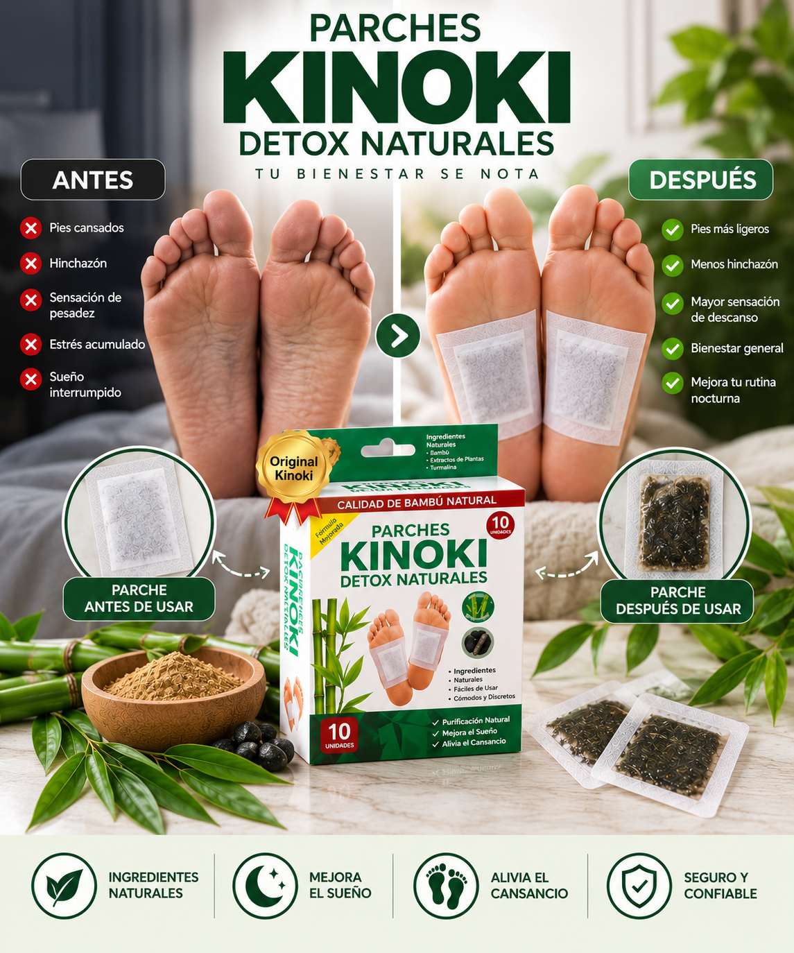 🔥 Parches  KINOKI NIGHT BALANCE .