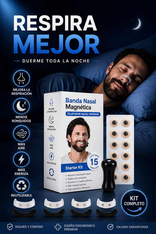 Banda Nasal Magnética Kit-Completox30